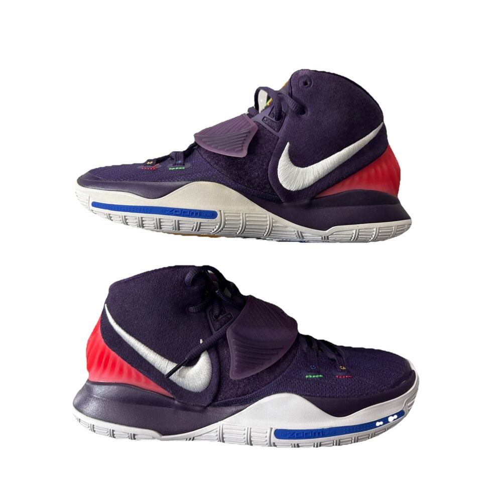 Nike Kyrie 6 Grand Purple White Men’s Size 9 New w/ Box BQ4630-500